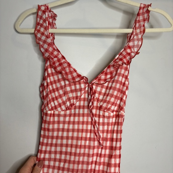 Realisation Par Heidi Dress Rouge Gingham - Picture 4 of 11